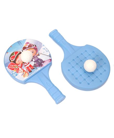 Ratnas Super Champ Table Tennis Set - Blue (Print May Vary)