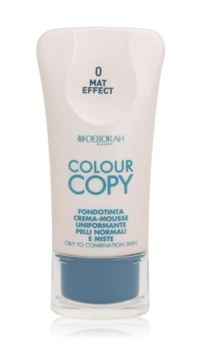 Deborah Milano Colour Copy Foundation Oily to Combination Skin - 0 Mat Effect