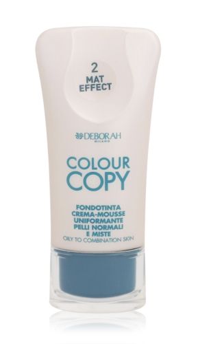 Deborah Milano Colour Copy Foundation Oily to Combination Skin - 2 Mat Effect