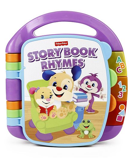 Fisher Price Storybook Rhymes Musical Toy - Purple