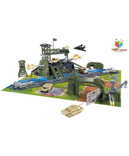 Toys Bhoomi Special Forces Military Base Play Set - Multicolour