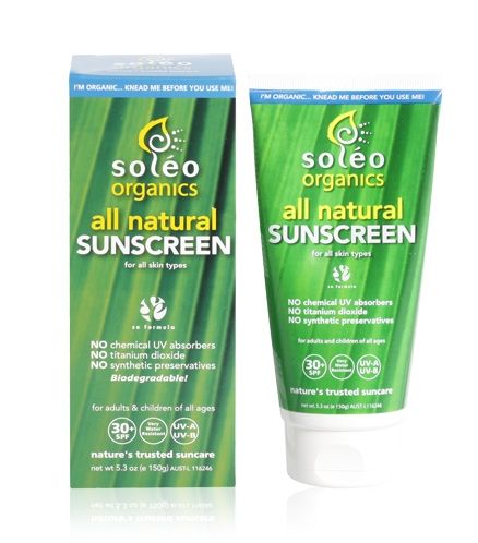 Soleo Organics Sunscreen