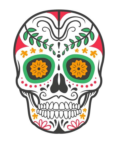 Party Propz Halloween Cutout - White & Multi Colour