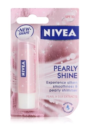 Nivea Pearly Shine Lip Balm