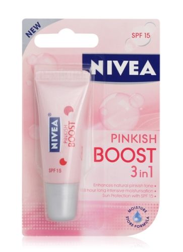 Nivea Pinkish Boost 3 in 1 Lip Balm