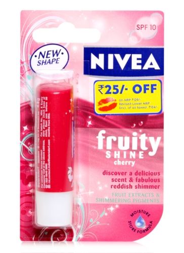 Nivea Fruity Shine Cherry Lip Balm