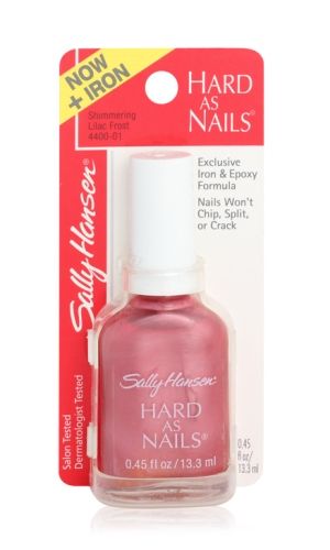 Sally Hansen Hard As Nails Diamonds Nail Color - 01 Shimmering Lilac Frost