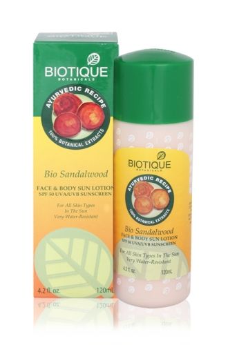 Biotique Bio Sandalwood Face & Body Sun Lotion