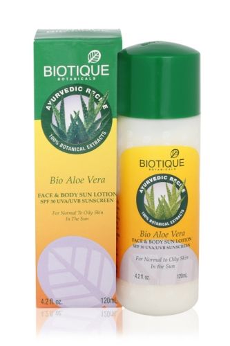 Biotique Bio Aloe Vera Face & Body Sun Lotion