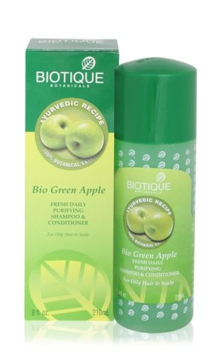 Biotique Bio Green Apple Fresh Daily Purifying Shampoo & Conditioner