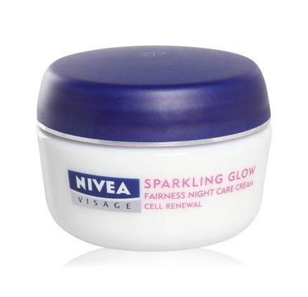 Nivea Visage Sparkling Glow Fairness Night Care Cream