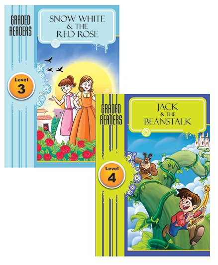 Macaw - Pack Of 2 Books Snow White And Rose Red And Jack And The Beanstalk