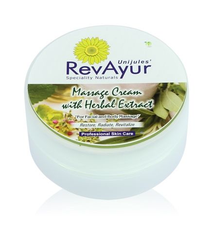 RevAyur Massage Cream With Herbal Extract