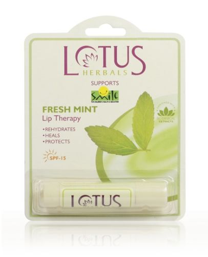 Lotus Herbals Lip Therapy Lip Balm - Fresh Mint