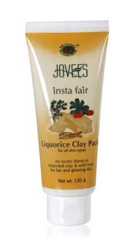 Jovees Insta Fair Liquorice Clay Pack