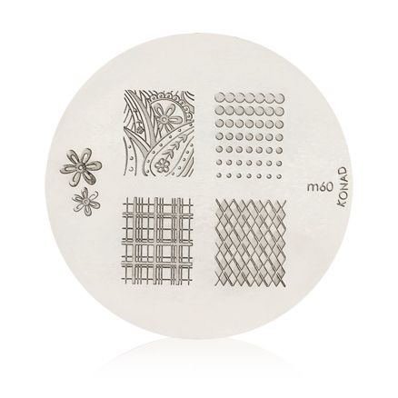 Konad Stamping Nail Art Image Plate