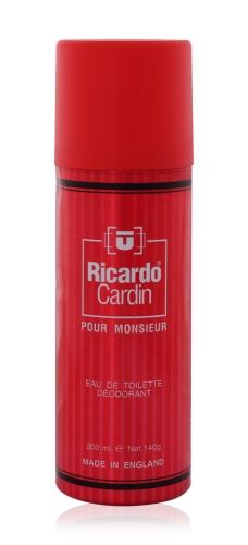 Ricardo Cardin Pour Monsieur EDT Deodorant - Red