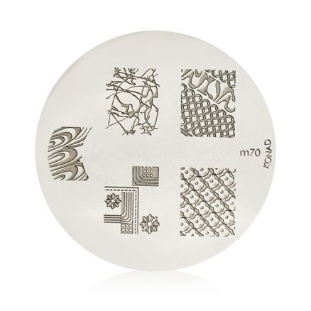 Konad Stamping Nail Art Image Plate - M70