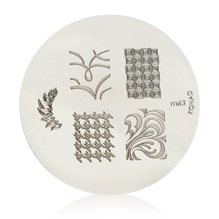 Konad Stamping Nail Art Image Plate - M63