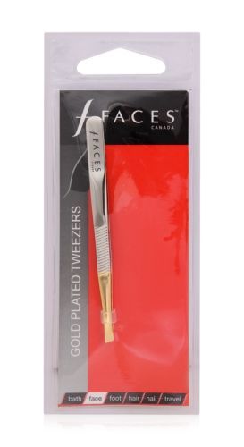 Faces Gold Plated Tweezers