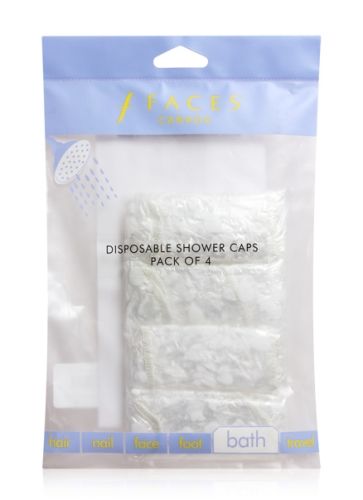 Faces Disposable Shower Caps