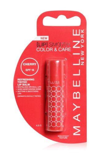 Maybelline Lip Smooth Color & Care Lip Balm - Cherry