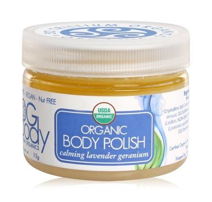 Trillium Organics OG Body Organic Body Polish - Calming Lavender Geranium