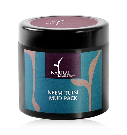 Natural Bath & Body Mud Pack - Neem Tulsi