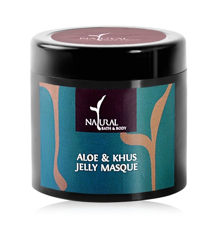 Natural Bath & Body Jelly Masque - Aloe & Khus