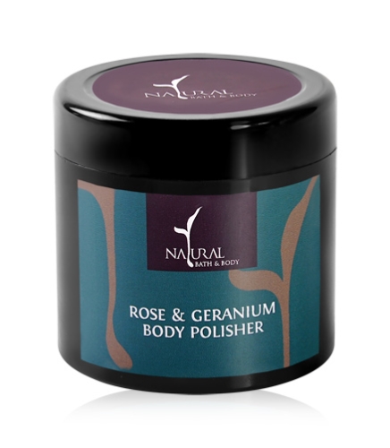 Natural Bath & Body Body Polisher - Rose & Geranium