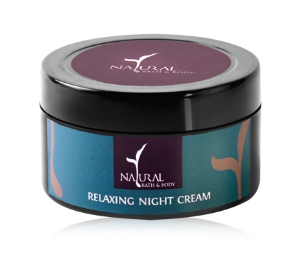 Natural Bath & Body Night Cream - Relaxing