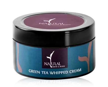 Natural Bath & Body Whipped Cream - Green Tea