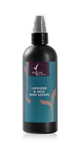 Natural Bath & Body Body Lotion - Lavender & Milk