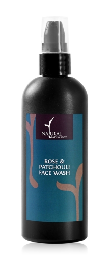 Natural Bath & Body Face Wash - Rose & Patchouli