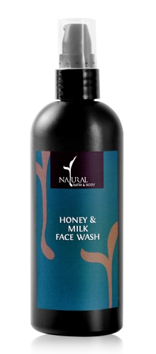 Natural Bath & Body Face Wash - Honey & Milk