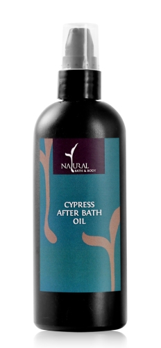 Natural Bath & Body After Bath Oil - Cypress