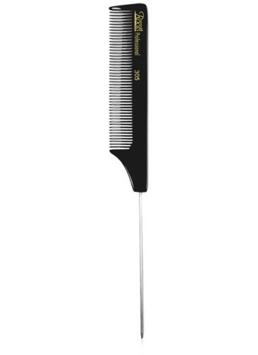 Roots Black Styling Wired Tail Comb - 305
