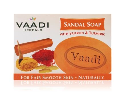 Vaadi Herbals Sandal Soap - Saffron & Turmeric