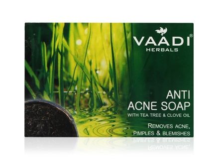 Vaadi Herbals Anti Acne Soap - Tea Tree & Clove Oil