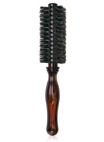 Roots Anti-Bacteria Round Brush With Natural Bristles - 9612
