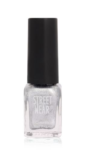 Street Wear Color Rich Nail Enamel - 21 Silver Sparkle