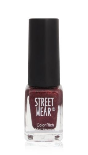 Street Wear Color Rich Nail Enamel - 16 Wine Sparkle