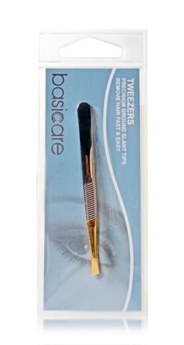 Basicare Tweezers - Gold Plated Tips