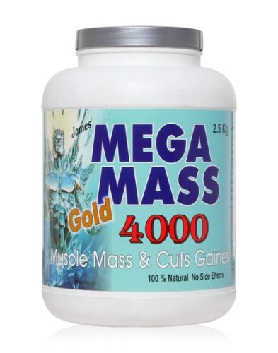James'' Mega Mass Gold 4000