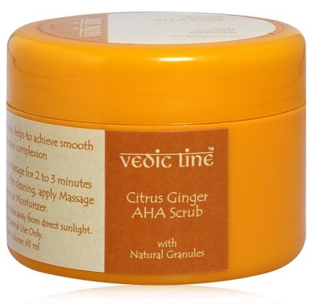 Vedic Line Citrus Ginger AHA Scrub