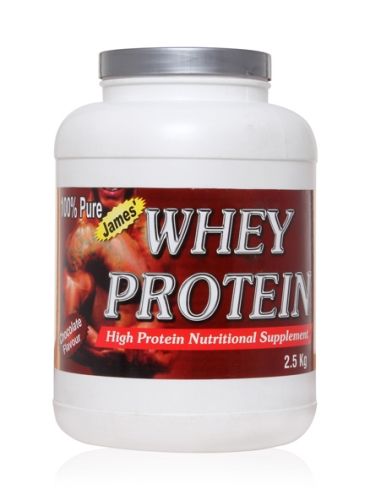 James'' Whey Protein Chocolate Flavour