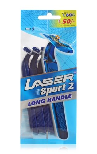 LASER Sport 2 Long Handle Razors