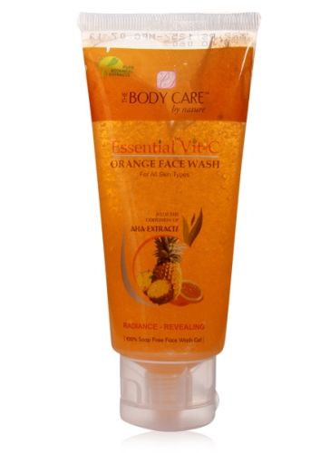 The Body Care Essential Vit - C Orange Face Wash