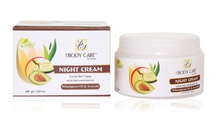 The Body Care Night Cream With Wheatgerm Oil & Avacado