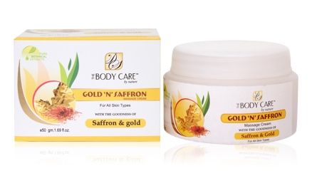 The Body Care Gold ''N'' Saffron Massage Cream